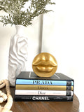 Lip Candle holders- Set of two with white candle sticks - Pucker Up Lips and Accessories