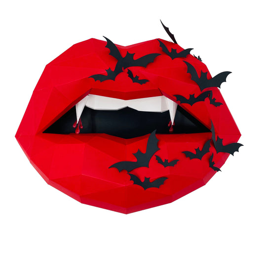 Vampire inspired Paper Lips - Pucker Up Lips and Accessories