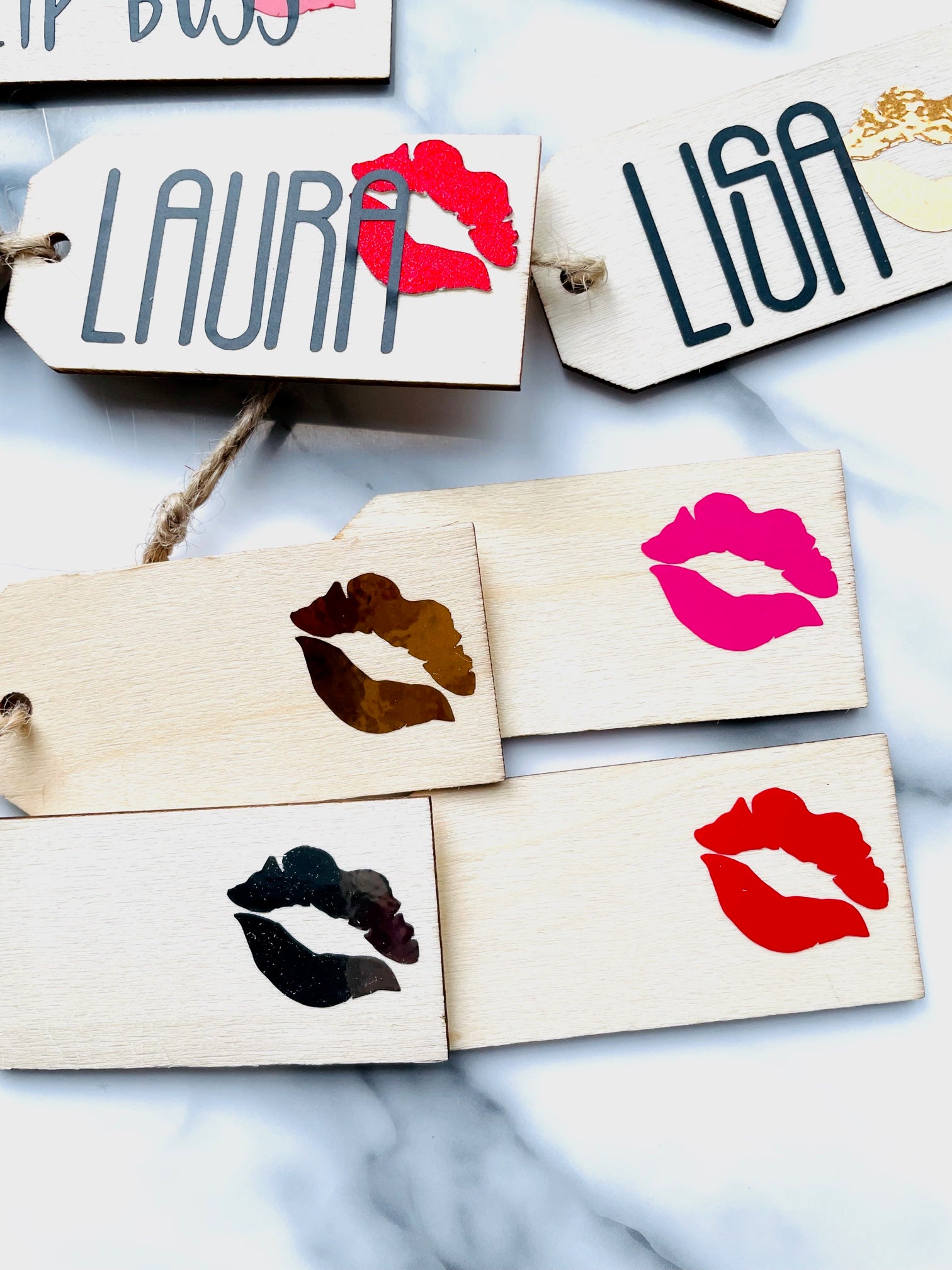 Holiday gift box set- Perfect for you or your lip lover friends - Pucker Up Lips and Accessories