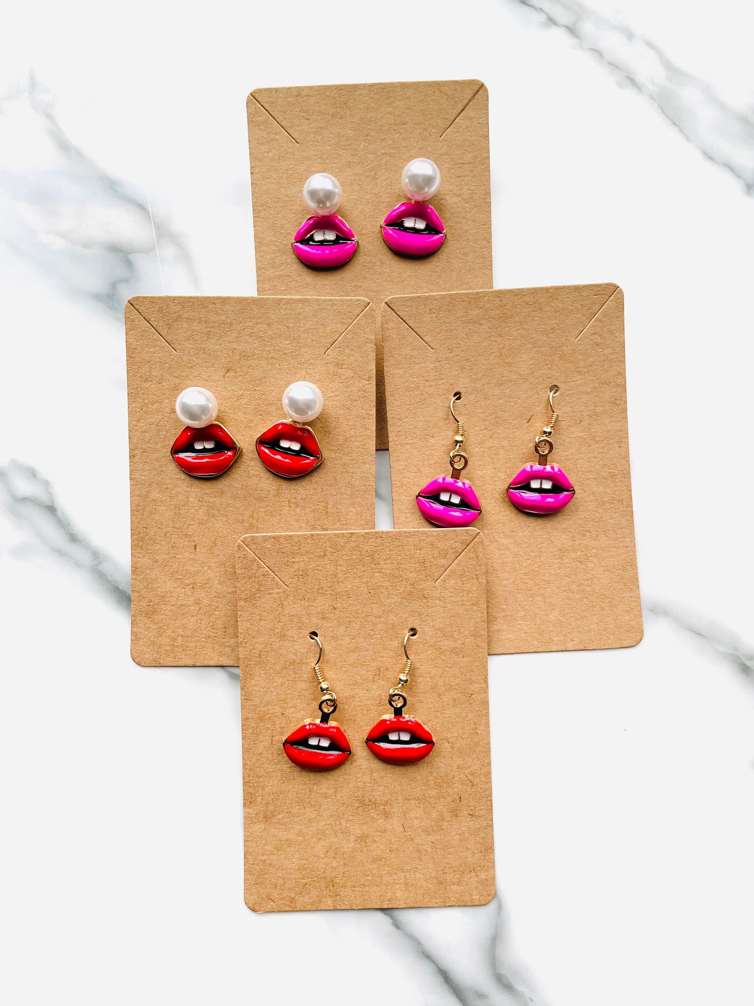 Holiday gift box set- Perfect for you or your lip lover friends - Pucker Up Lips and Accessories