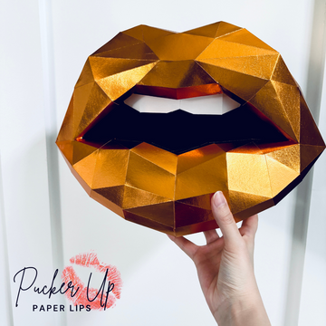 Pumpkin Spice Paper Lips