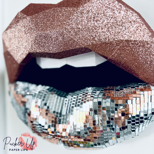 Coquette Print DISCO LIPS