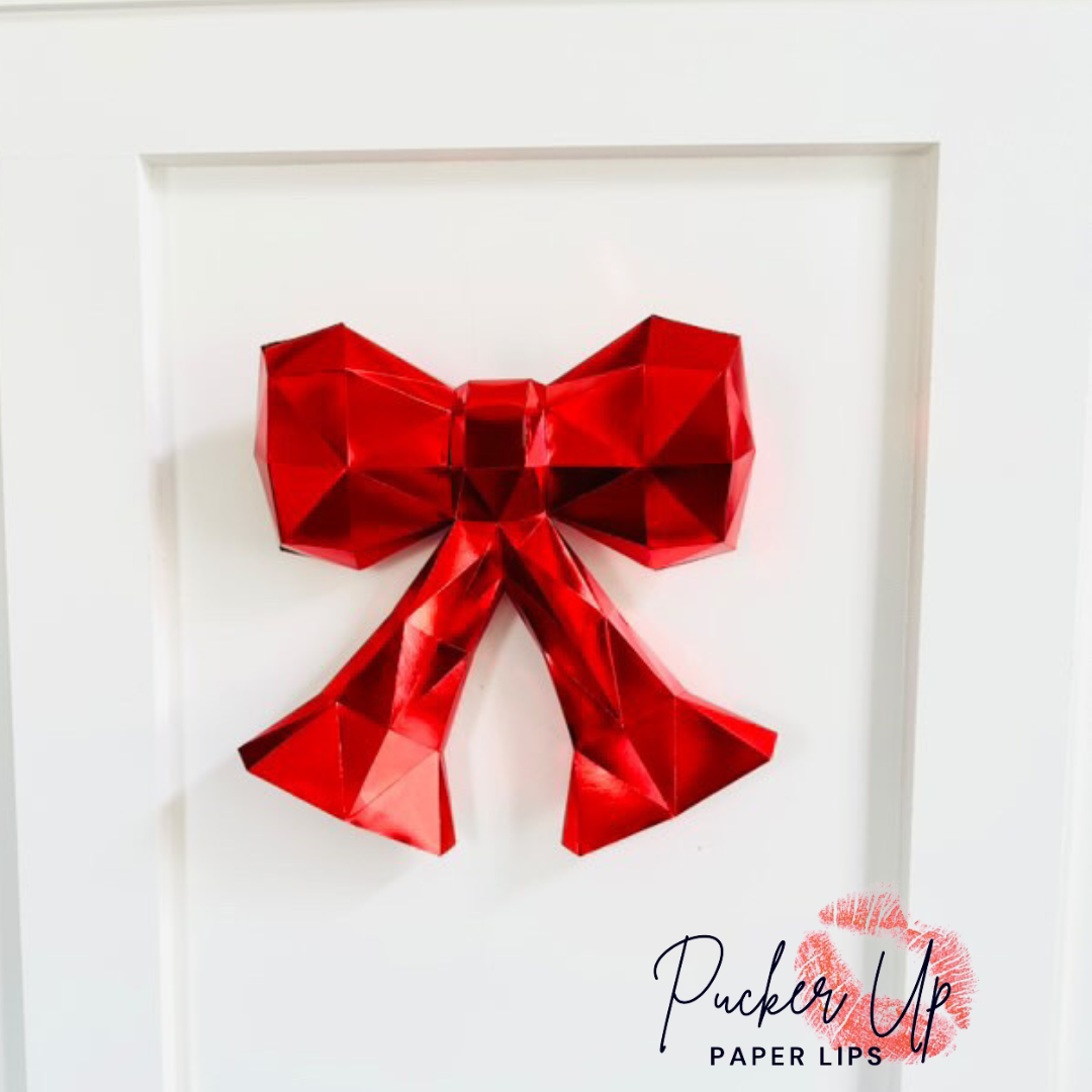 Coquette Paper Bow Decor