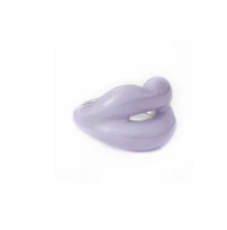 Lavender lip ring