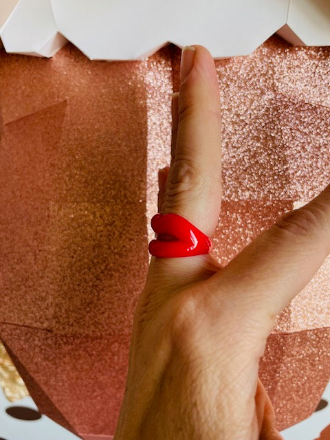 Pucker UP Paper Lips- handmade by Laura Richey