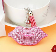 Red Fashion Sexy Lips Keychain Bag Charm Pendant