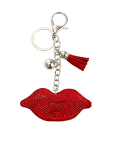 Red Fashion Sexy Lips Keychain Bag Charm Pendant