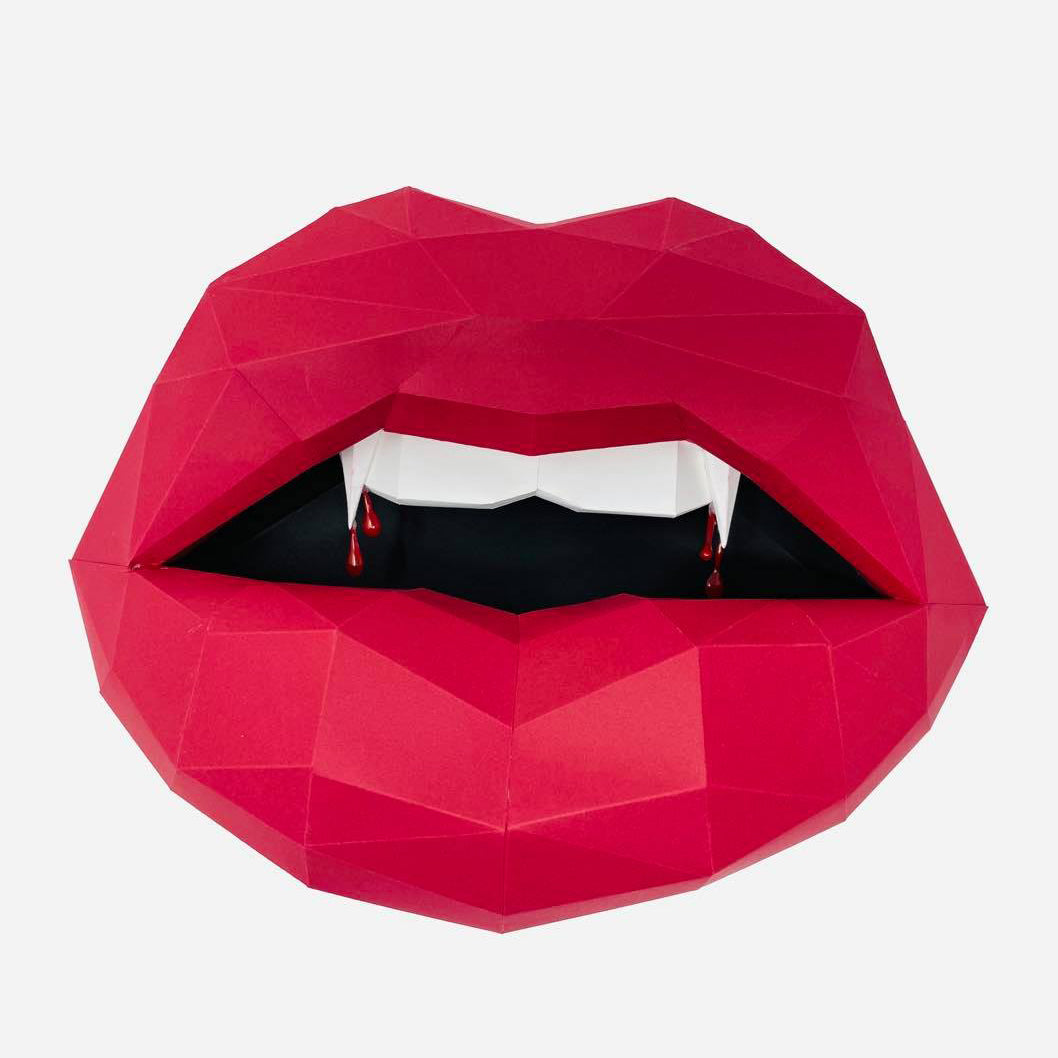 Vampire inspired Paper Lips - Pucker Up Lips and Accessories